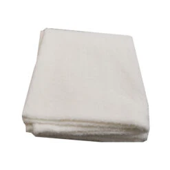 Plaid Bouclette 130x160 -Lematelas Soldes Boutique plaid bouclette blanc face fond blanc