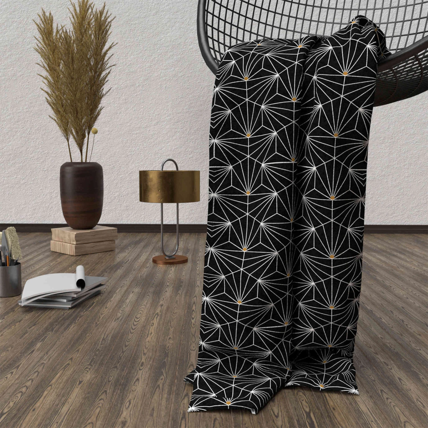 Plaid Polaire Osiris Noir 120x160 Cm 1 Plaid Polaire Osiris Noir 120x160 Cm