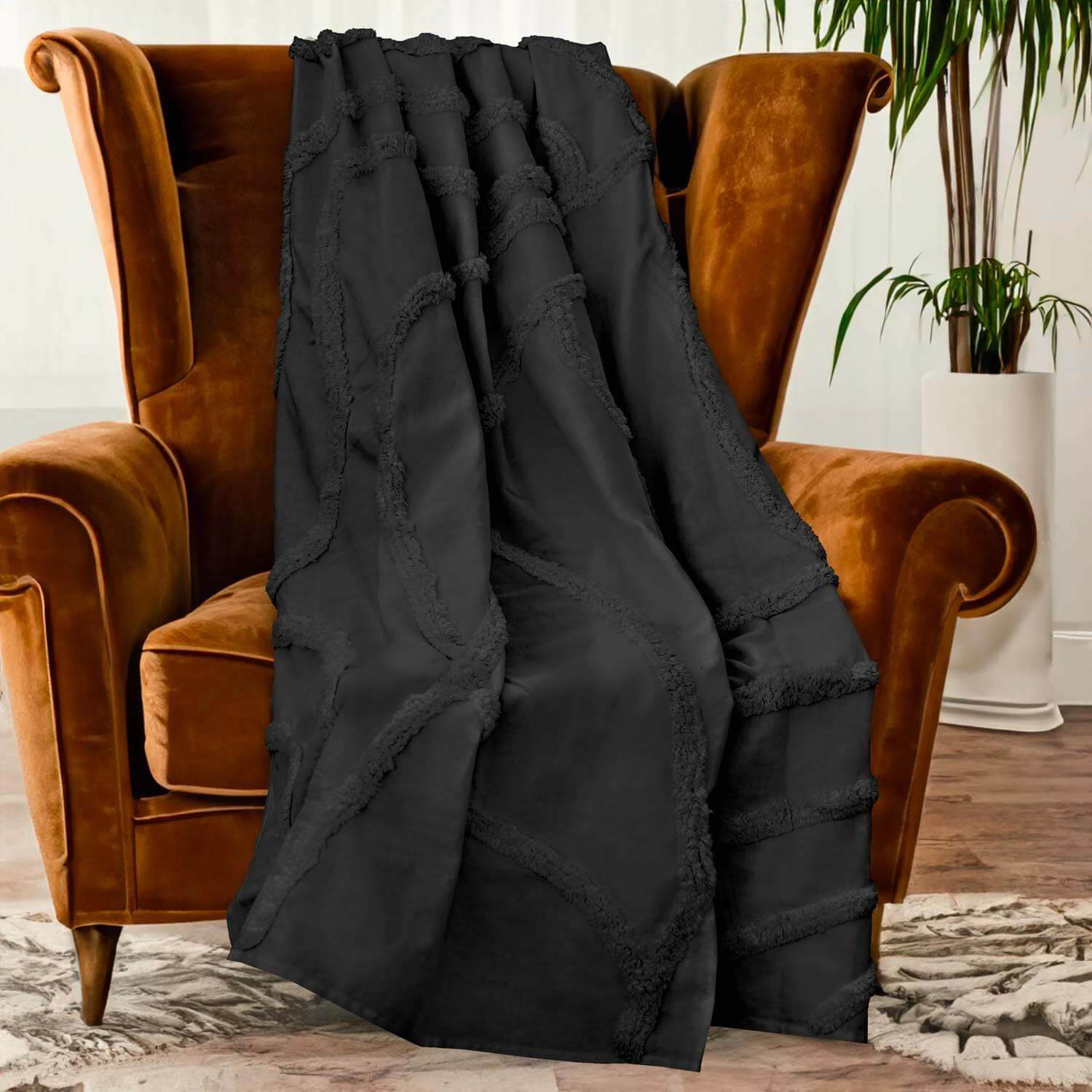 Plaid Tuft 140x200 Cm 1 Plaid Tuft 140x200 Cm