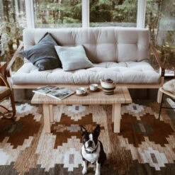 Banquette Convertible POETRY En Pin Naturel Avec Matelas Futon -Lematelas Soldes Boutique poetry 3