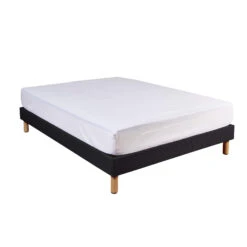 Protège Matelas Anti-acariens Microstop Molleton 100% Coton - Bonnet 27 Cm