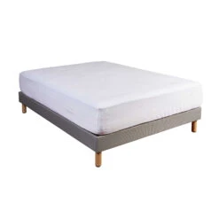 Protège Matelas Molleton 100% Coton - Bonnet 40 Cm