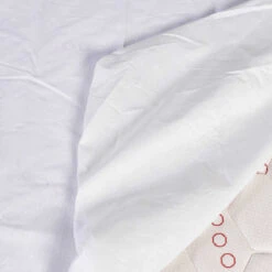 Protège Matelas Molleton Imperméable - Bonnet 27 Cm -Lematelas Soldes Boutique protege matelas molleton impermeable bonnet 27 fond blanc 3