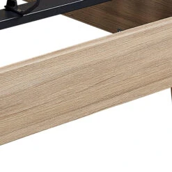 Sommier électrique Someo TPR 50 Décor Chêne -Lematelas Soldes Boutique reflexion chene clair3 1 5