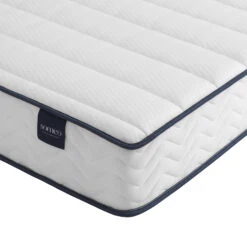 Ensemble Matelas Ressorts, Sommier, Pieds, Tête De Lit, Couette Et Oreiller Rêve 300 - SOMEO -Lematelas Soldes Boutique reve 300 zoom lateral fond blanc 3 20