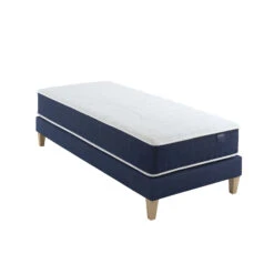 Ensemble Matelas Ressorts, Sommier Et Pieds Rêve 400 - SOMEO -Lematelas Soldes Boutique reve 400 mat som 90x200 3 4 fond blanc
