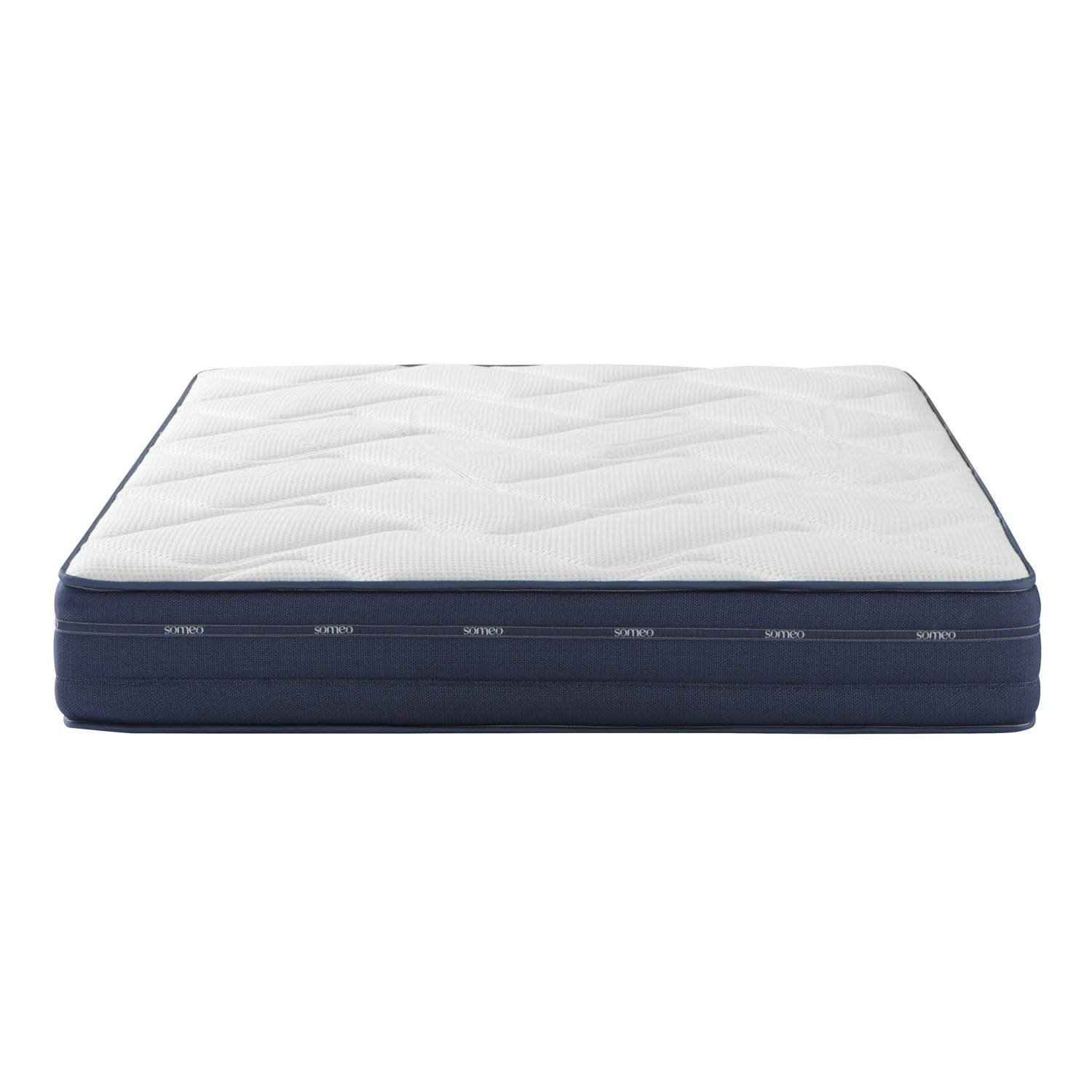 Ensemble Matelas Ressorts Et Mémoire De Forme, Sommier, Pieds, Tête De Lit, Couette Et Oreiller Rêve 500 - SOMEO 13 Ensemble Matelas Ressorts Et Mémoire De Forme, Sommier, Pieds, Tête De Lit, Couette Et Oreiller Rêve 500 - SOMEO – Image 13