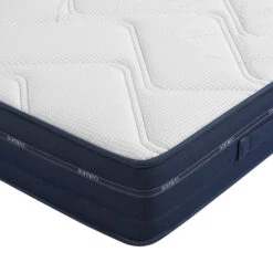 Ensemble Matelas Ressorts Et Mémoire De Forme, Sommier Et Pieds Rêve 500 - SOMEO -Lematelas Soldes Boutique reve 500 zoom lateral fond blanc 6 30