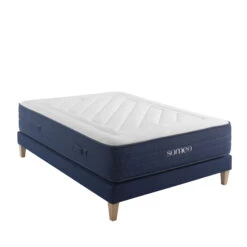 Ensemble Matelas Ressorts, Latex Et Mémoire De Forme, Sommier Et Pieds Rêve 700 - SOMEO