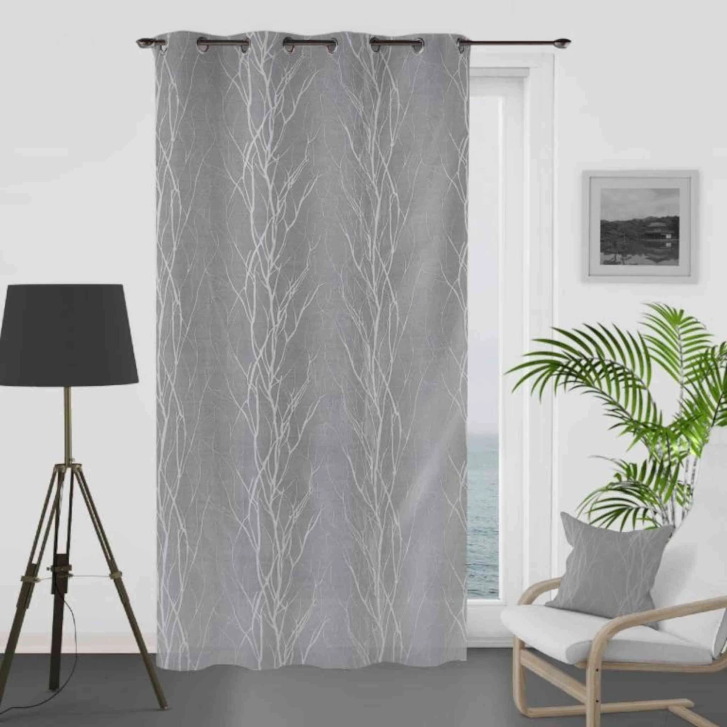 Rideau à œillets Liane 132x250 Cm 2 Rideau à œillets Liane 132x250 Cm – Image 2