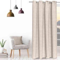 Rideau à œillets Velvet 132x250 Cm