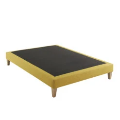 Ensemble Matelas Mousse, Sommier, Pieds Et Tête De Lit Aurore 400 - SOMEO -Lematelas Soldes Boutique sommier aurore 140x190 3 4 fond blanc 26
