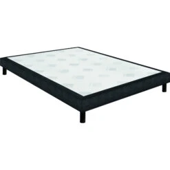 Sommier Epeda Confort Ferme Chiné Gris 15 Cm NATURE