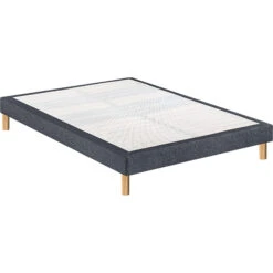 Sommier Déco ANTHRACITE Morphologique 16 Cm Avec Pieds