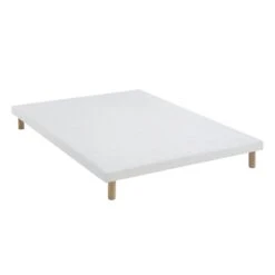 Sommier Extra-plat Tapissier Blanc 7 Cm Étoile - SOMEO