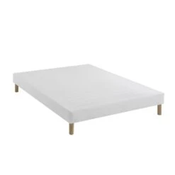 Ensemble Matelas Mémoire De Forme, Sommier Constellation Et Pieds Songe 600 - SOMEO -Lematelas Soldes Boutique sommier rio grande 15cm 140x 3 4 fond blanc 21