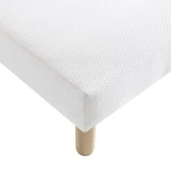 Ensemble Matelas Couchage Latex, Sommier Lune Et Pieds Crépuscule 400 - SOMEO -Lematelas Soldes Boutique sommier tapissier niagara zoom pied fond blanc 25