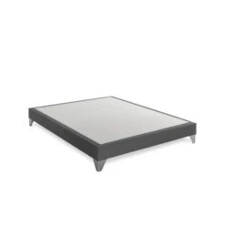 Sommier Tempur Déco Encastrable Anthracite