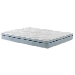 Ensemble Matelas Mémoire De Forme, Sommier, Pieds Et Tête De Lit Songe 500 - SOMEO -Lematelas Soldes Boutique songe 500 3 4 droit fond blanc 355 27