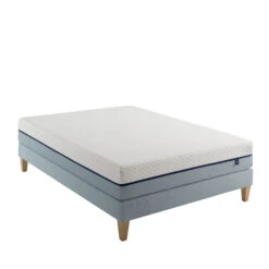 Ensemble Matelas Mémoire De Forme, Sommier Et Pieds Songe 600 - SOMEO
