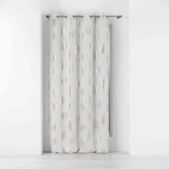 Rideau à œillets Sunny Gold 140x260 Cm