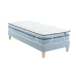 Surmatelas Mémoire De Forme 5 Cm Songe - SOMEO -Lematelas Soldes Boutique surmatelas s65 songe 500 90x 3 4 fond blanc