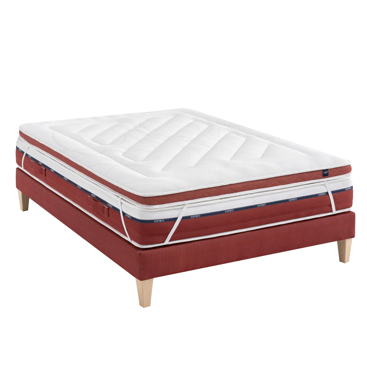 Surmatelas Latex Pulse Crépuscule - SOMEO 1 Surmatelas Latex Pulse Crépuscule - SOMEO