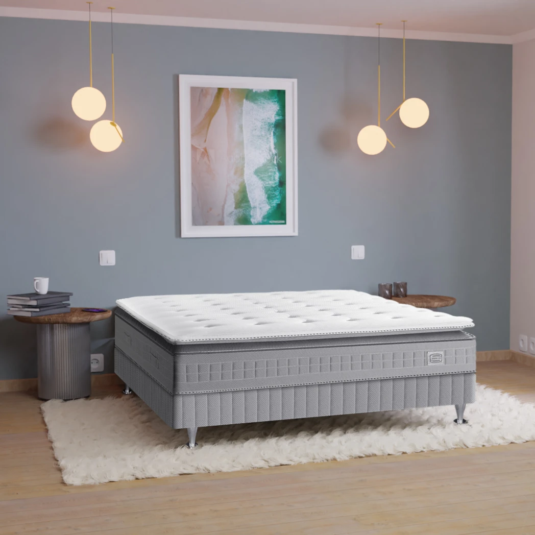 Matelas Simmons 651 Ressorts Ensachés + Surmatelas Intégré SW5 2 Matelas Simmons 651 Ressorts Ensachés + Surmatelas Intégré SW5 – Image 2