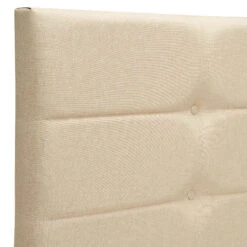 Tête De Lit Déco Cozy Chiné Beige - Merinos -Lematelas Soldes Boutique t te de lit cozy beige zoom