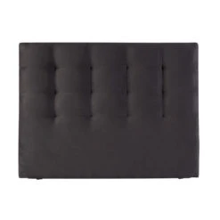 Tête De Lit Déco Telica Velours Anthracite - Bultex