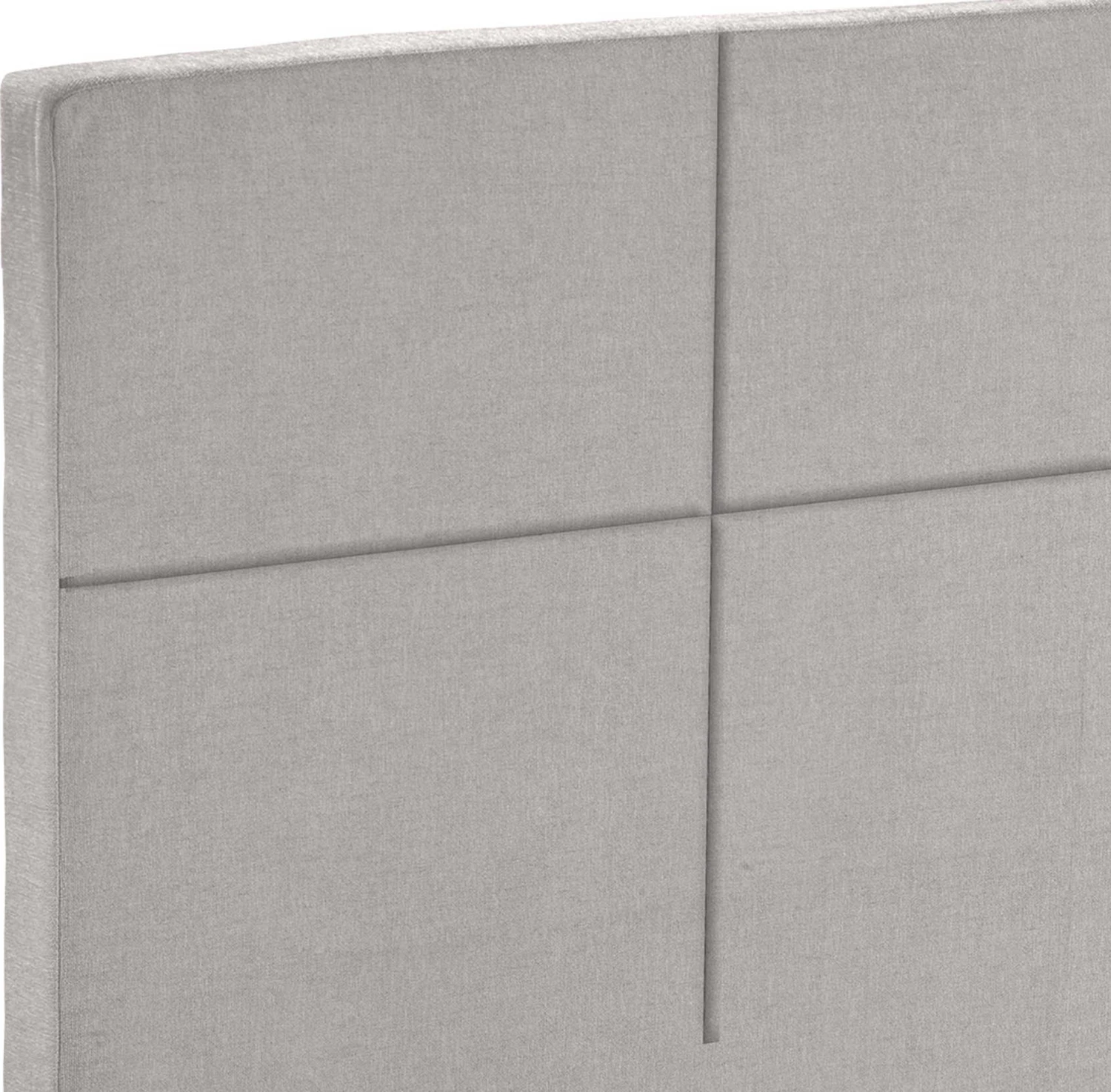 Tête De Lit Déco Carré Chic Piqué Grège - Epeda 2 Tête De Lit Déco Carré Chic Piqué Grège - Epeda – Image 2