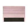 Tête De Lit Déco Tissu Aspect Bombé Vieux Rose