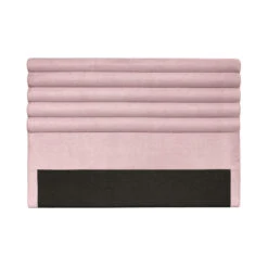 Tête De Lit Déco Tissu Aspect Bombé Vieux Rose