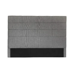 Tête De Lit Déco Aspect Quadrillé Gris