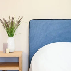 Tête De Lit OLVERA - Someo 18 Tête De Lit OLVERA - Someo -Lematelas Soldes Boutique tete de lit olvera bleu ambiance 2 3