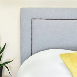 Tête De Lit TOSCANA Grise - Terre De Nuit -Lematelas Soldes Boutique tete de lit toscana ambiance