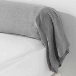 Taie De Traversin Polycoton Actually 140 Cm -Lematelas Soldes Boutique tt actually gris zoom