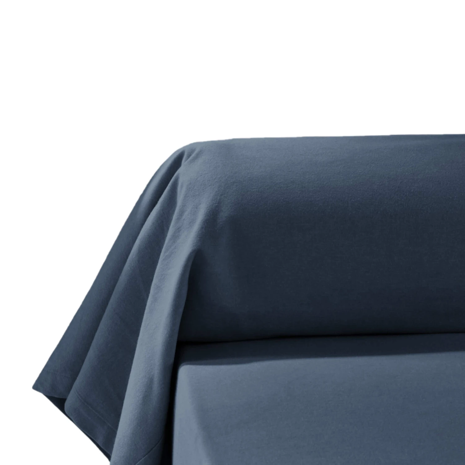 Taie De Traversin Flanelle Marine 2 Taie De Traversin Flanelle Marine – Image 2