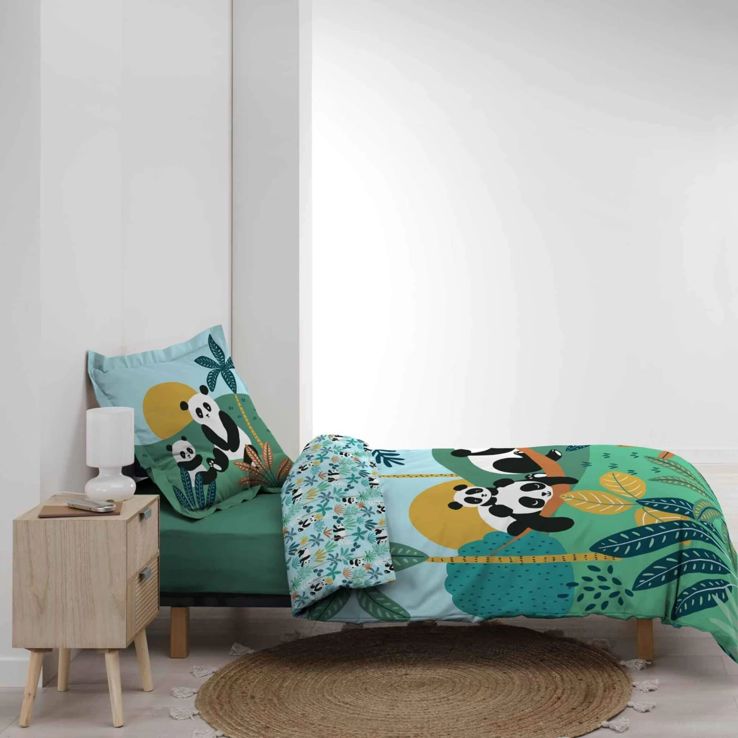 Parure De Lit Enfant Panda Life 140x200 4 Parure De Lit Enfant Panda Life 140x200 – Image 4