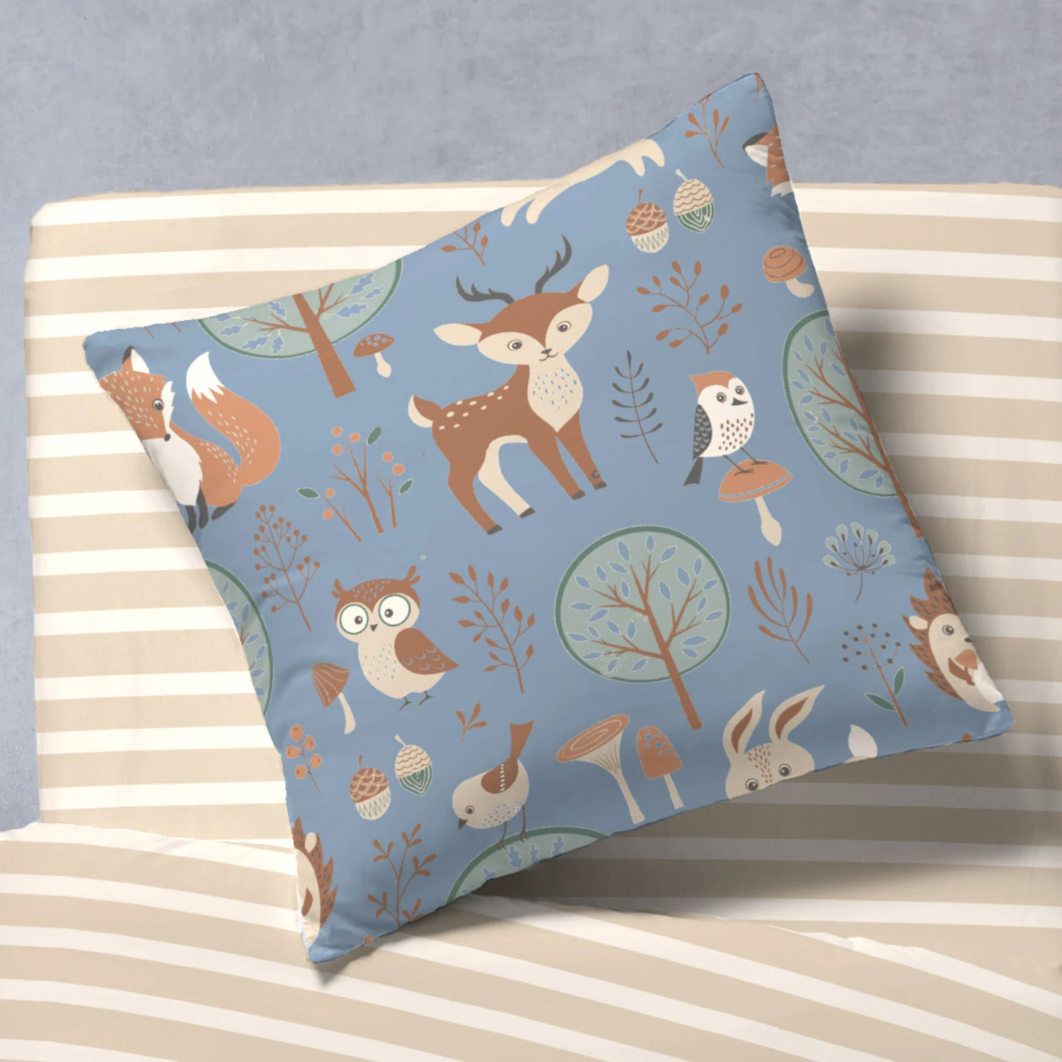 Parure De Lit Enfant Bosquet 140x200 Cm 2 Parure De Lit Enfant Bosquet 140x200 Cm – Image 2