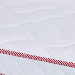 Matelas Bébé Merinos Sans Traitement DOUDOU -Lematelas Soldes Boutique zoom couture matelas b b doudou